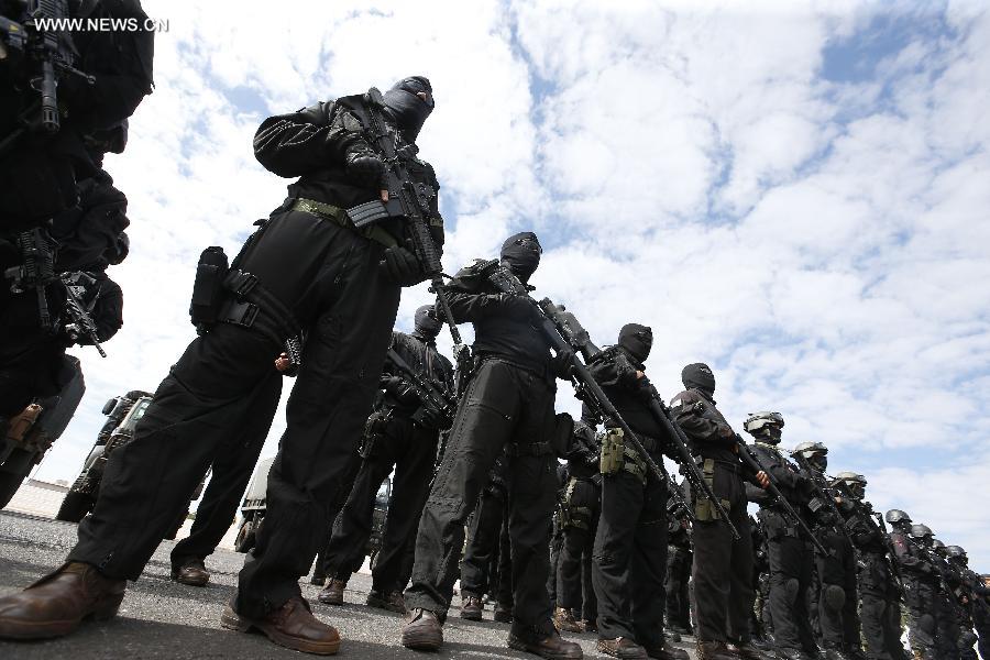 Brazilian armed forces participate in operational training for World Cup