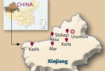 China’s cotton base