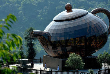 Tea culture in the village of Wujiatai, Hubei province