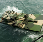 Amphibious armored vehicle unit conducts open sea drill
