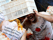 Splash wars: La Tomatina hits in Shenyang