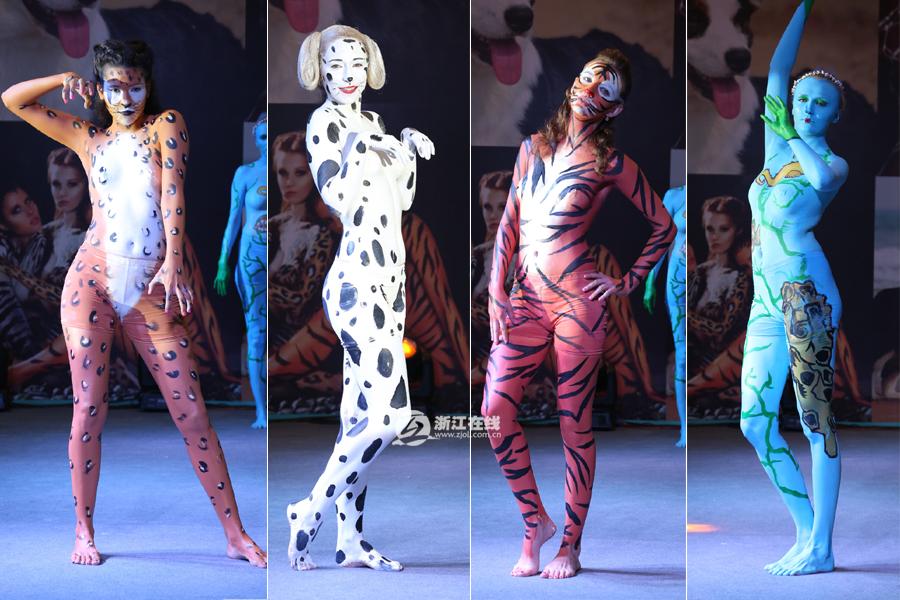 Paint hot body Body Painting: