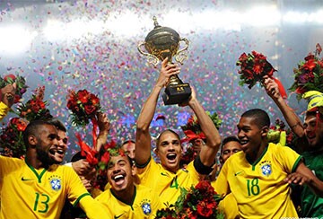 Brazil defeats China in Int'l Youth Football Tournament in Wuhan