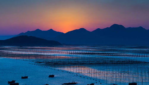 Breathtaking sceneries of Xiapu Shoals in SE China