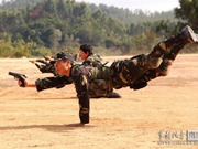 Women soldiers in PLA’s special force