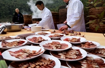 'Long Street Banquet' in Datong ancient town