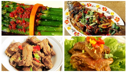 Spring Festival food in NE China