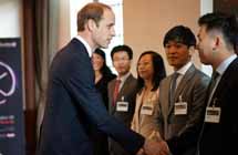 Britain's Prince William attends Education UK Alumni Awards ceremony