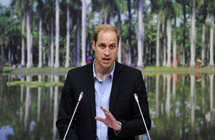 Prince William speaks at meeting on biodiversity protection in SW China
