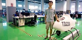 Entrepreneur under 30 makes UAVs fly high