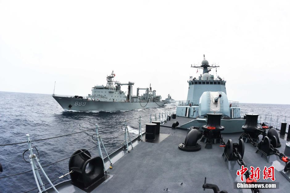 China and Russia hold joint drill in Sea of Japan
