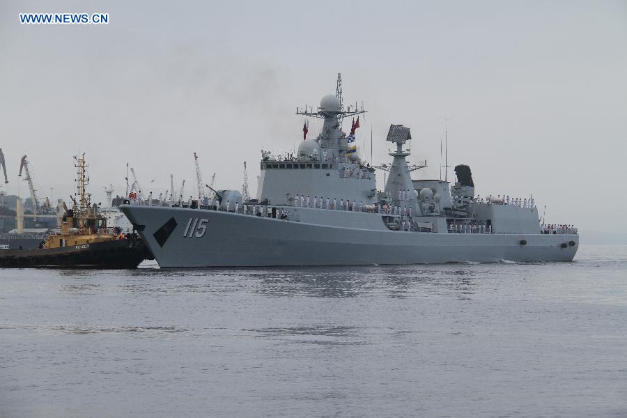 China-Russia naval drill not targeting 3rd party: China's defense ministry