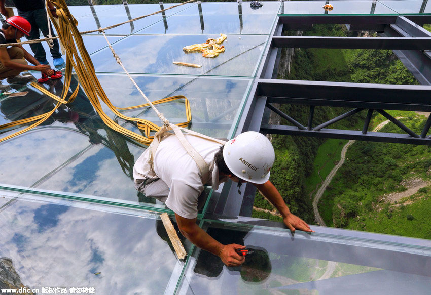 Asia’s largest glass viewing platform to open soon