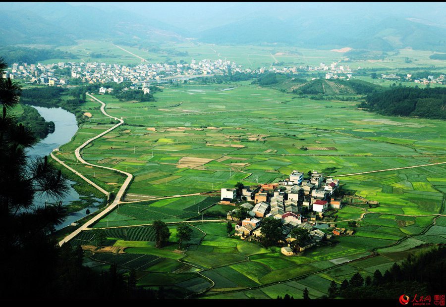 Natural scenery of Wugong Mountain