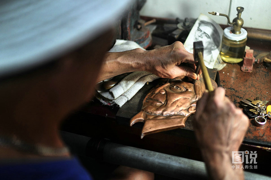 The art of copper sculpture