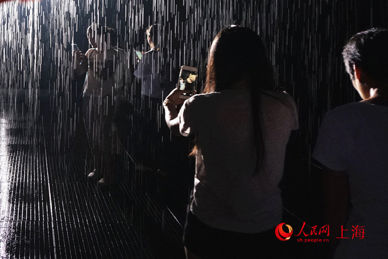 Fantastic Rain Room opens in Shanghai 