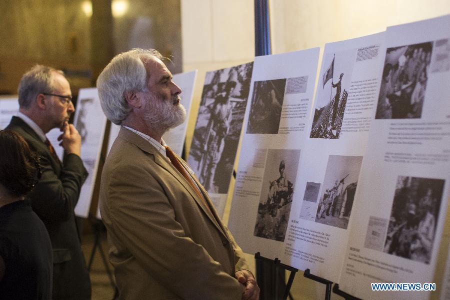 Photo exhibition held to mark China-U.S. collaboration in WWII 