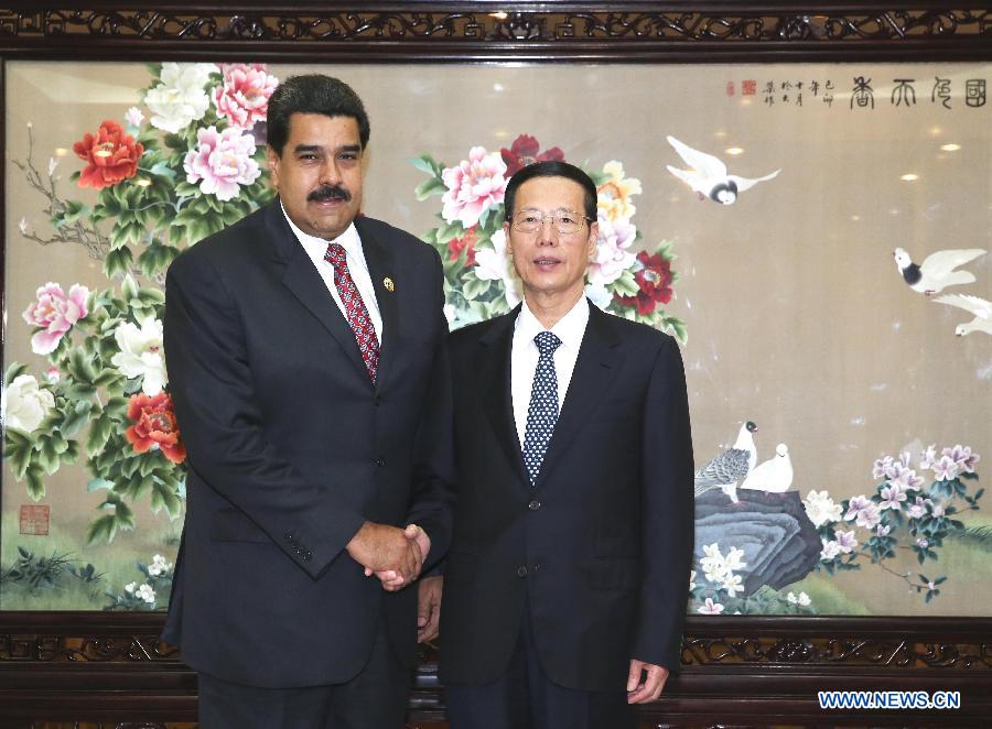 Chinese vice premier addresses closing ceremony of China-Venezuela meeting 