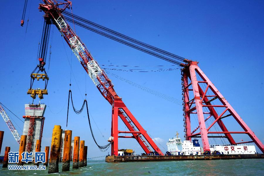 Construction of HK-Zhuhai-Macao Bridge enters final stage