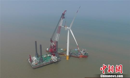 Rudong offshore wind power farm completes construction