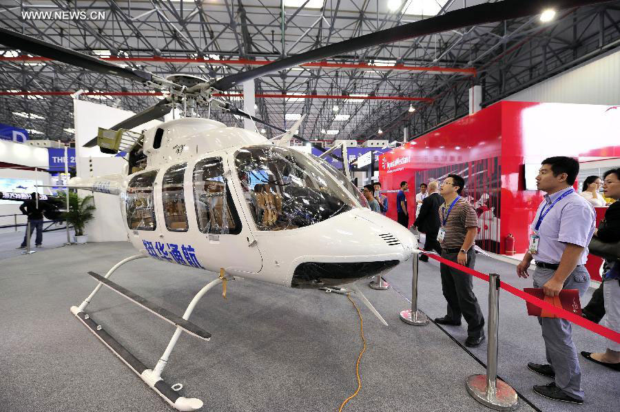 China exhibition to show new civilian helicopters