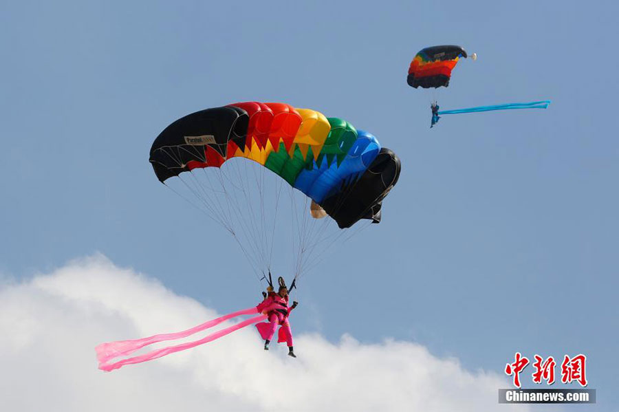 17th Asian skydiving championship kicks off in Taiyuan