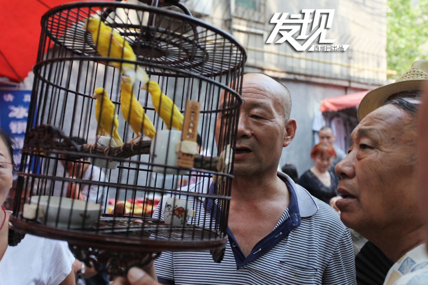 Bird market hidden in Xi’an ancient street