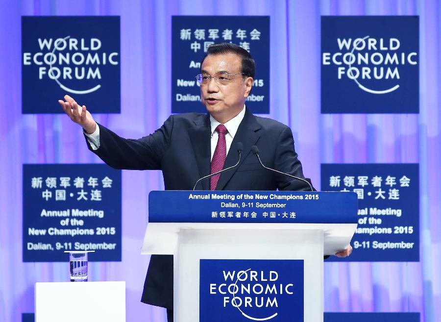 Li says resilient China remains source of world's growth