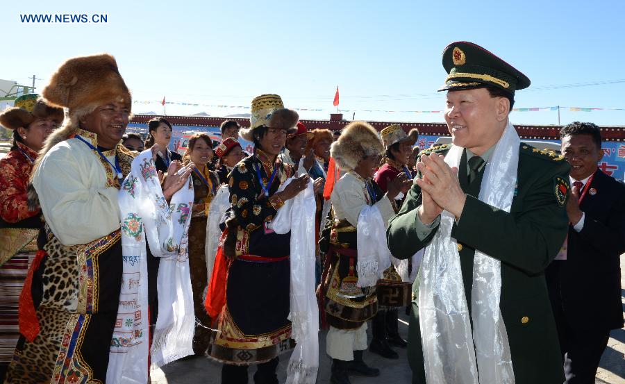 Senior Chinese PLA official pays tour to Tibet