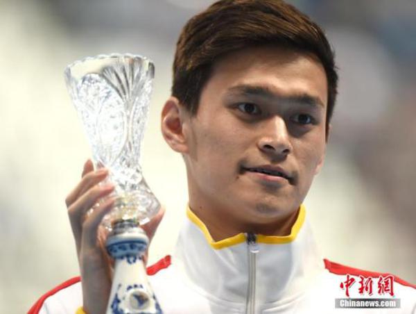 Sun Yang swims world-title winning time in 400m at China swim meet