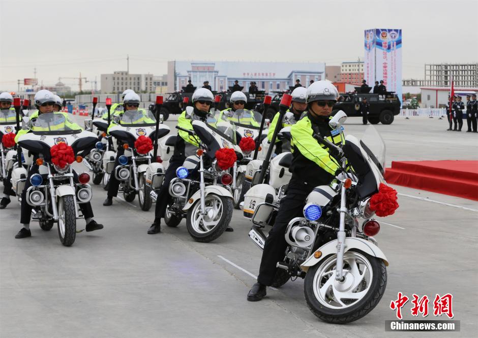 Chinese, Mongolian police hold joint anti-terror drill