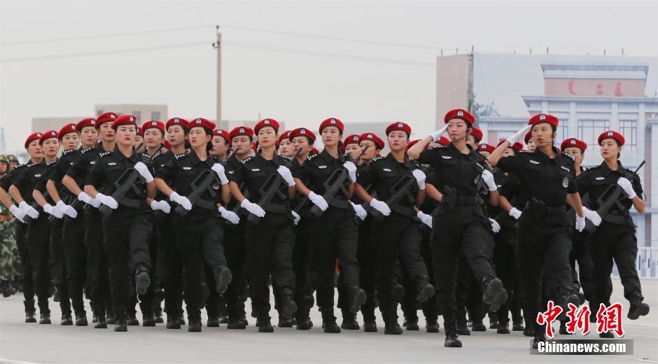 Chinese, Mongolian police hold joint anti-terror drill