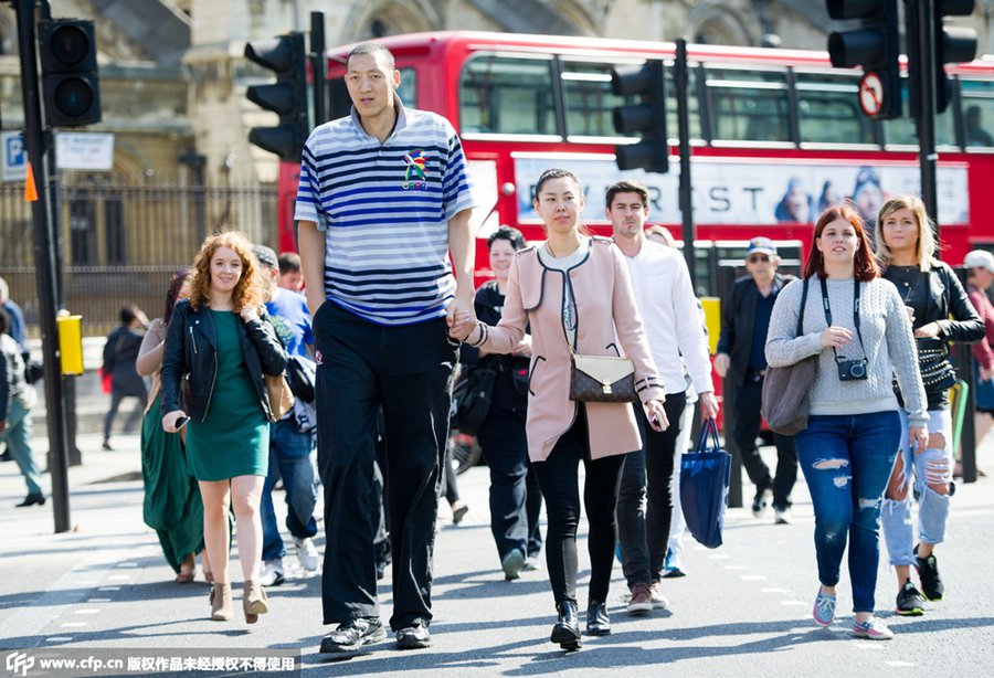 Guinness World Record: Tallest married couple is from China