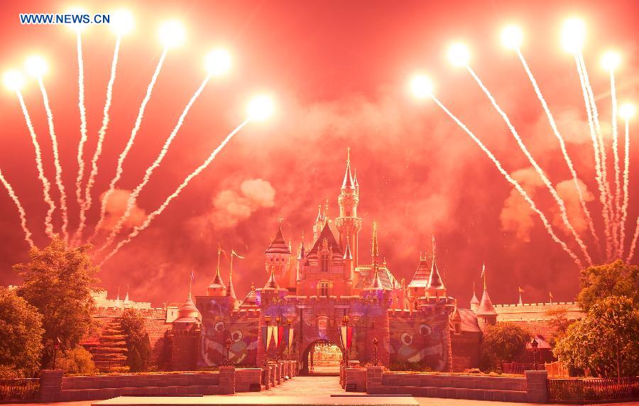 Hong Kong Disneyland holds celebration for 10th anniversary