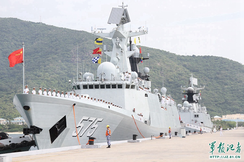 Chinese fleets depart for Sino-Malaysian joint naval drills