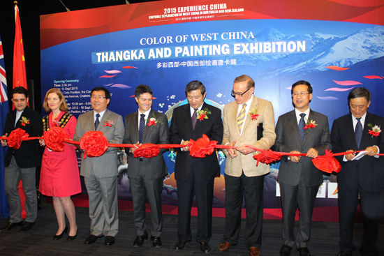 Color of West China - Thangka and Painting Exhibition Held in Sydne