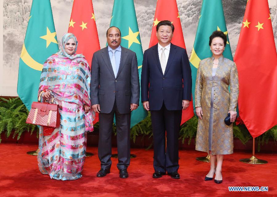 Chinese president vows stronger ties with Mauritania