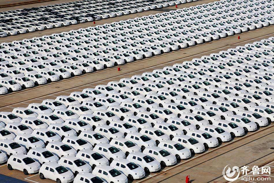 1,650 imported cars land in Qingdao port