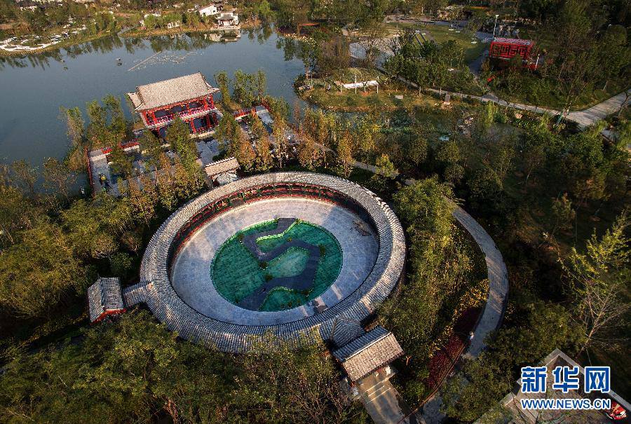 In pics: Greening landscapes of the 10th China (Wuhan) Int’l Garden Expo completed