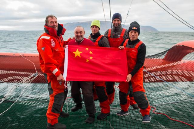 Chinese skipper goes through the Northeast Passage, sets new record