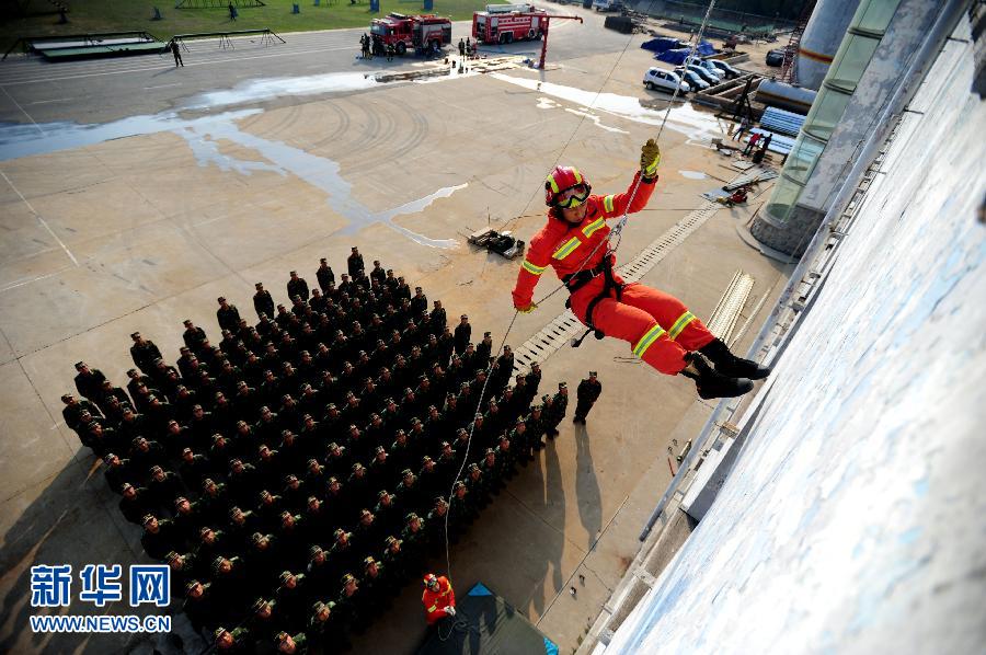 New recruits take first training in NE China