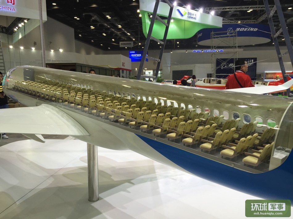 168 passenger seats will be arranged in C919 airplanes