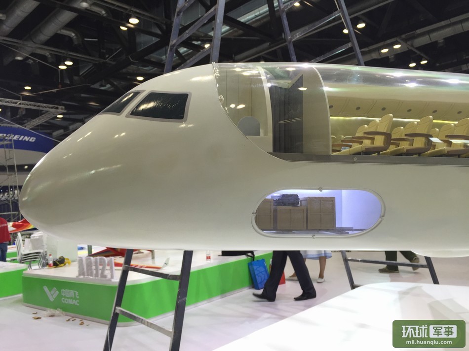 168 passenger seats will be arranged in C919 airplanes
