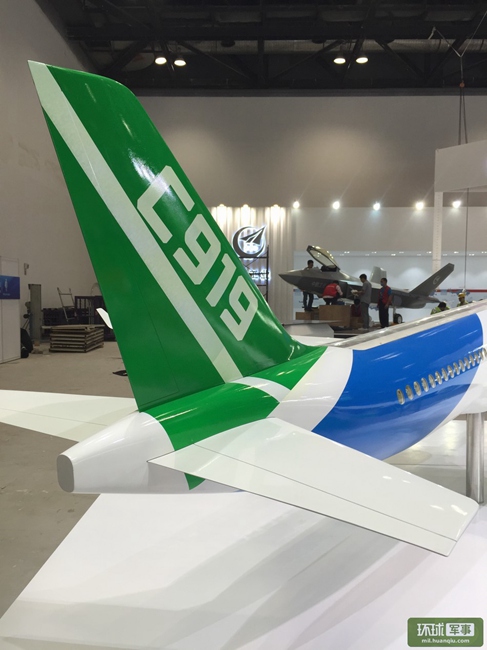 168 passenger seats will be arranged in C919 airplanes