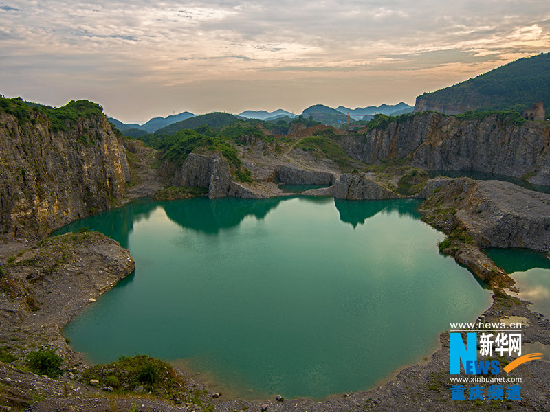 Wonderful aerial photos of China's 'Yellowstone Park'