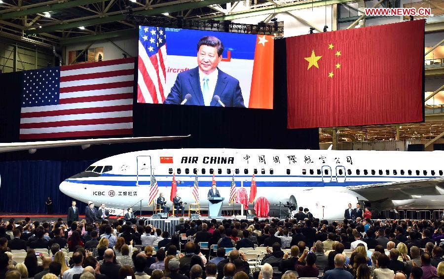 Xi encourages Boeing to expand exemplary cooperation with China