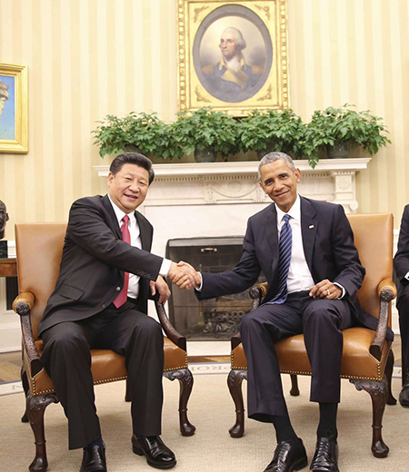 Xi proposes six points for developing China-US ties
