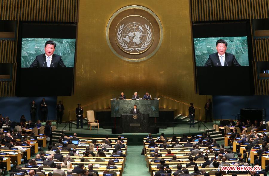 Xi says China to always vote for developing countries in UN