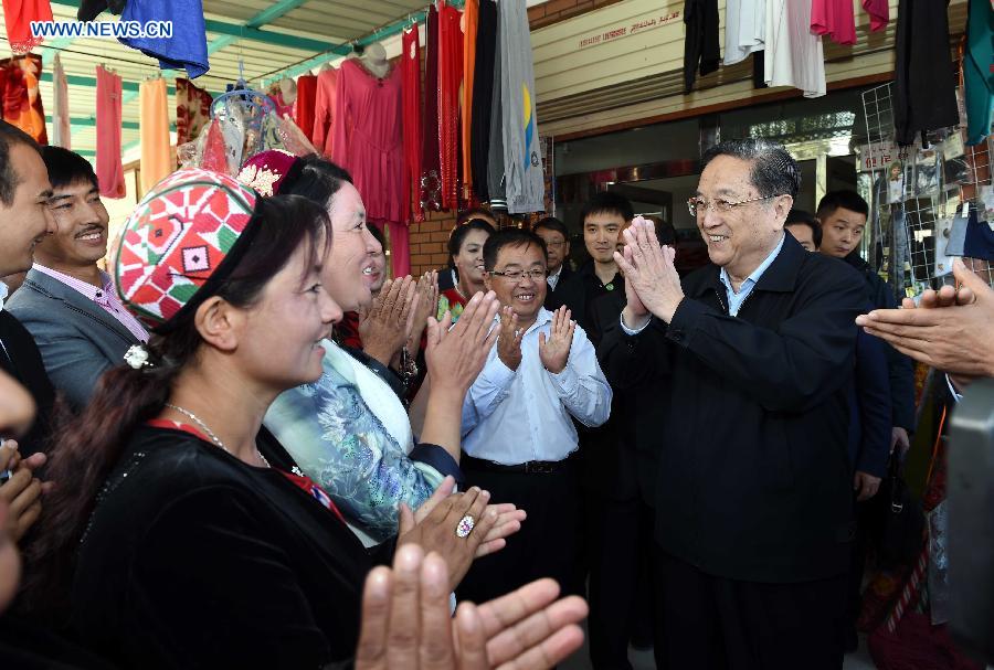 Senior leader calls for unity in Xinjiang