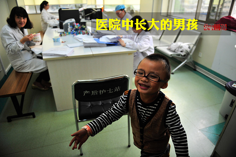 Boy abandoned by parents grows up in hospital
